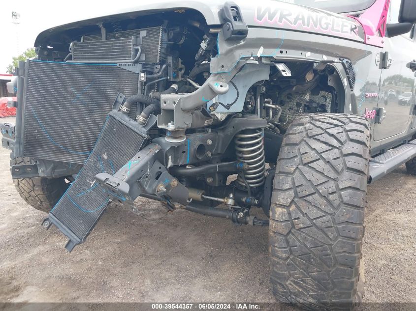 2020 Jeep Wrangler Unlimited Sahara 4X4 VIN: 1C4HJXEN3LW331038 Lot: 39544357