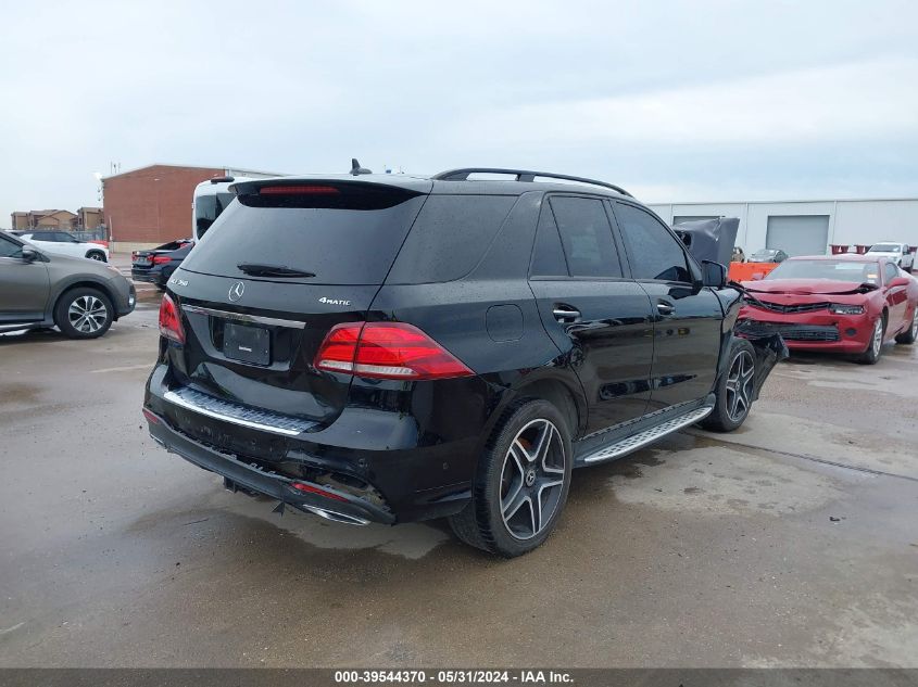 2018 Mercedes-Benz Gle VIN: 4JGD5HB9JB098870 Lot: 39544370