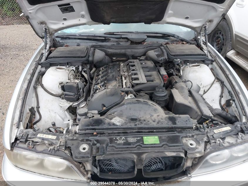 2002 BMW 525Ia VIN: WBADT43432GY96526 Lot: 39544378