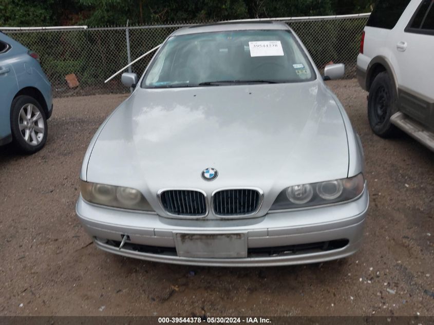 2002 BMW 525Ia VIN: WBADT43432GY96526 Lot: 39544378