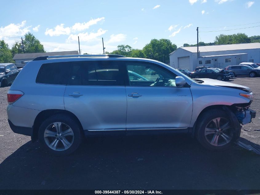 2012 Toyota Highlander Limited VIN: 5TDDK3EH1CS155993 Lot: 39544387