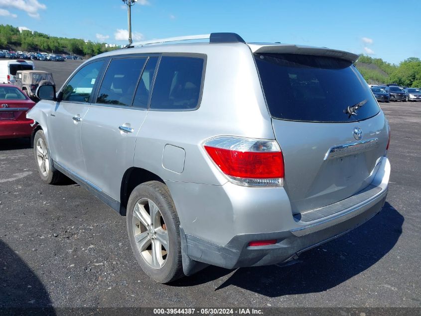 2012 Toyota Highlander Limited VIN: 5TDDK3EH1CS155993 Lot: 39544387