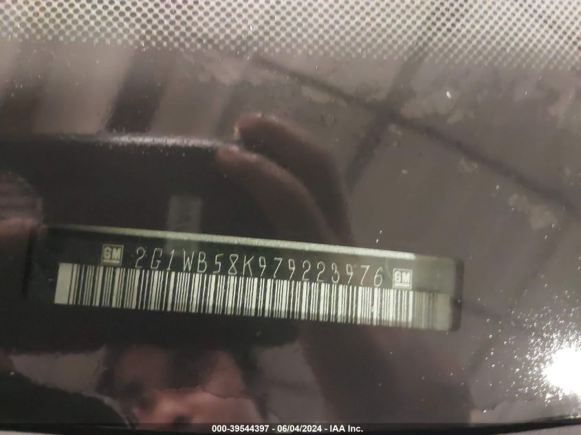 2007 Chevrolet Impala Ls VIN: 2G1WB58K979223976 Lot: 39544397