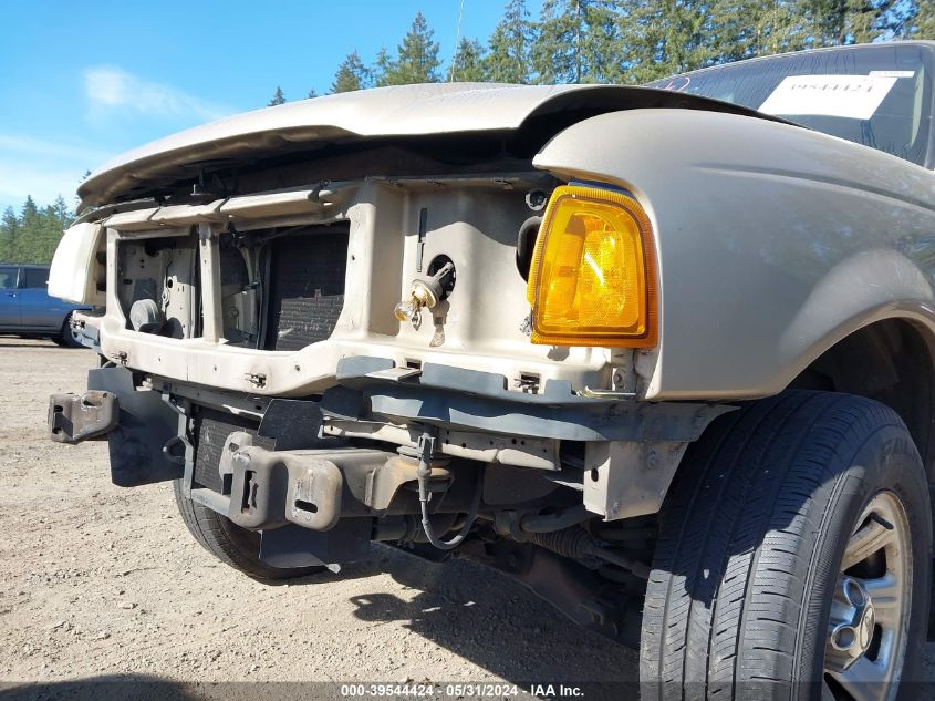 2001 Ford Ranger Edge/Xl/Xlt VIN: 1FTYR14U41TA52016 Lot: 39544424