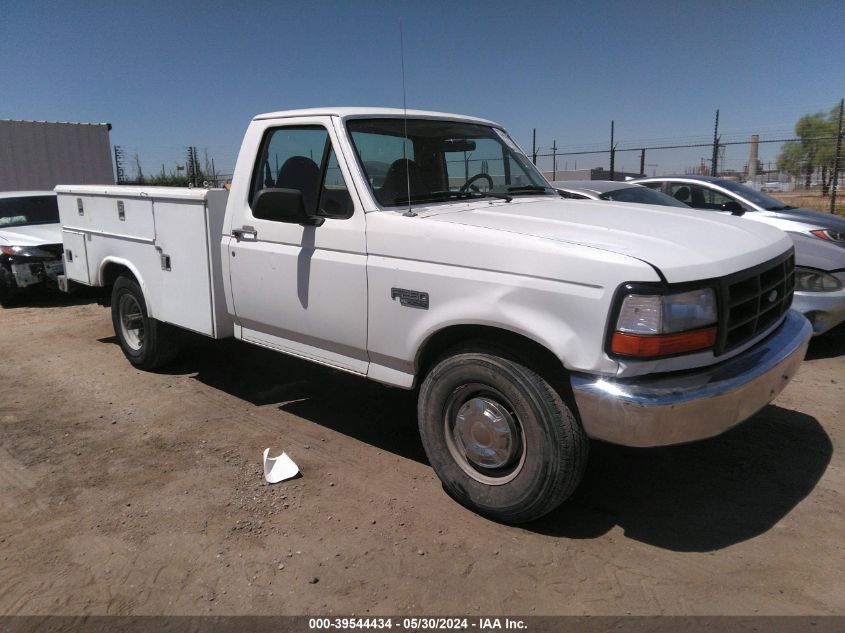 1996 Ford F250 VIN: 1FDHF25H9TEA75648 Lot: 39544434