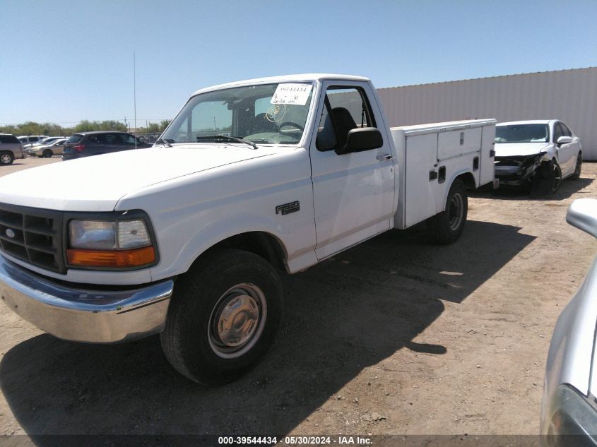 1996 Ford F250 VIN: 1FDHF25H9TEA75648 Lot: 39544434