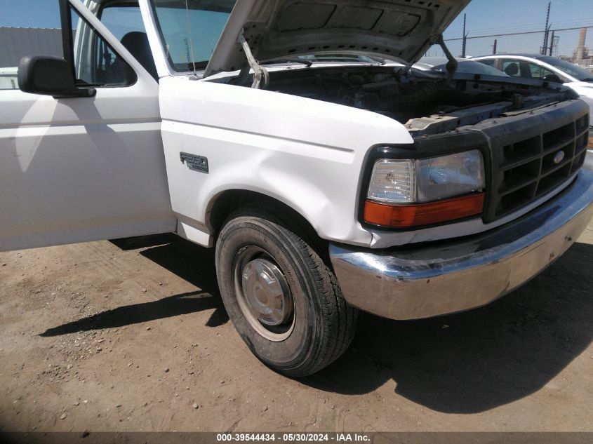 1996 Ford F250 VIN: 1FDHF25H9TEA75648 Lot: 39544434