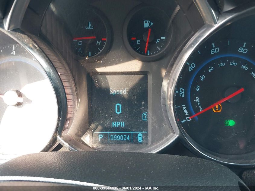 2011 Chevrolet Cruze 1Lt VIN: 1G1PF5S97B7222401 Lot: 39544435