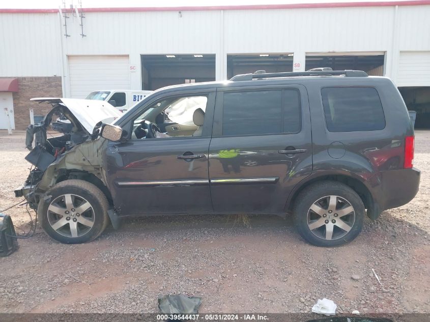 2012 Honda Pilot Touring VIN: 5FNYF4H97CB047771 Lot: 39544437