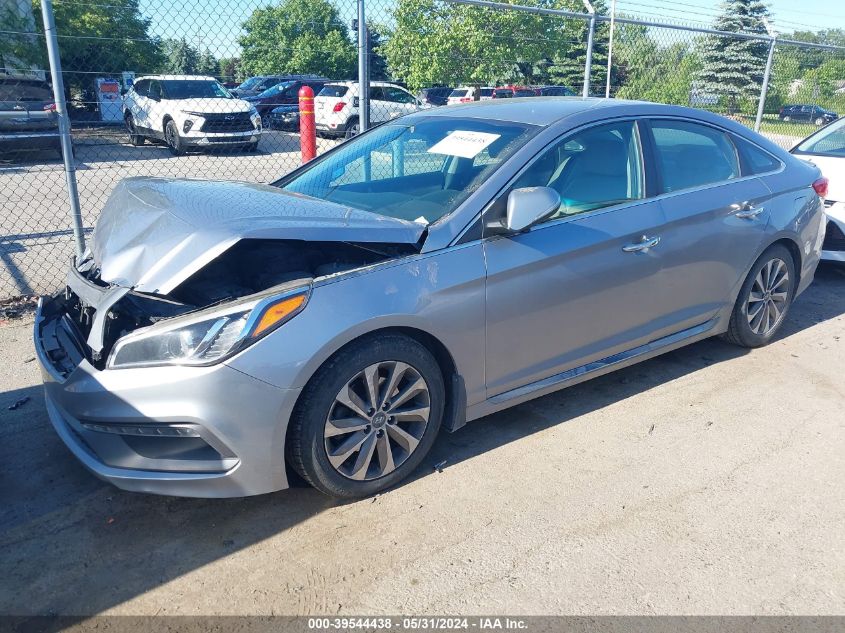 2015 Hyundai Sonata Sport/Limited VIN: 5NPE34AF9FH142964 Lot: 39544438