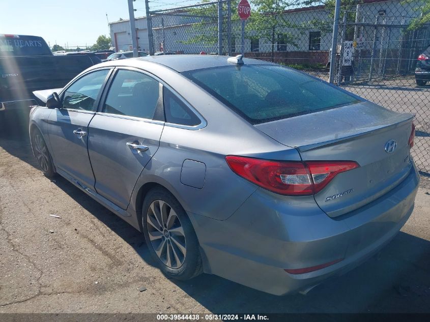 2015 Hyundai Sonata Sport/Limited VIN: 5NPE34AF9FH142964 Lot: 39544438