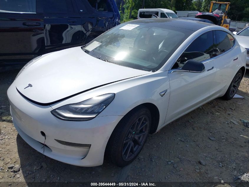 2020 Tesla Model 3 Standard Range Plus Rear-Wheel Drive/Standard Range Rear-Wheel Drive VIN: 5YJ3E1EA0LF807632 Lot: 39544449