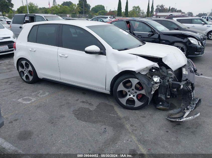 2012 Volkswagen Gti 4-Door VIN: WVWGD7AJ2CW105837 Lot: 39544452