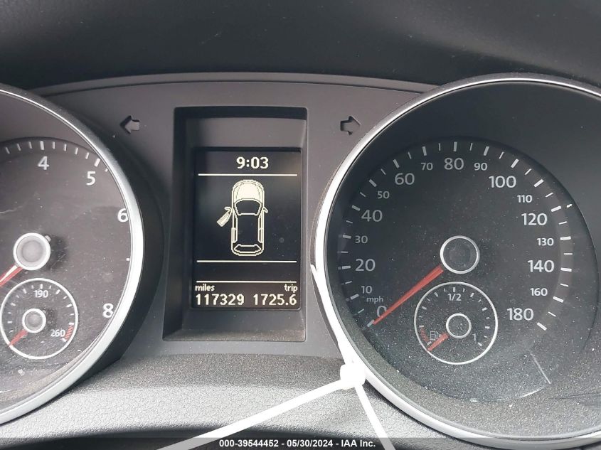 2012 Volkswagen Gti 4-Door VIN: WVWGD7AJ2CW105837 Lot: 39544452