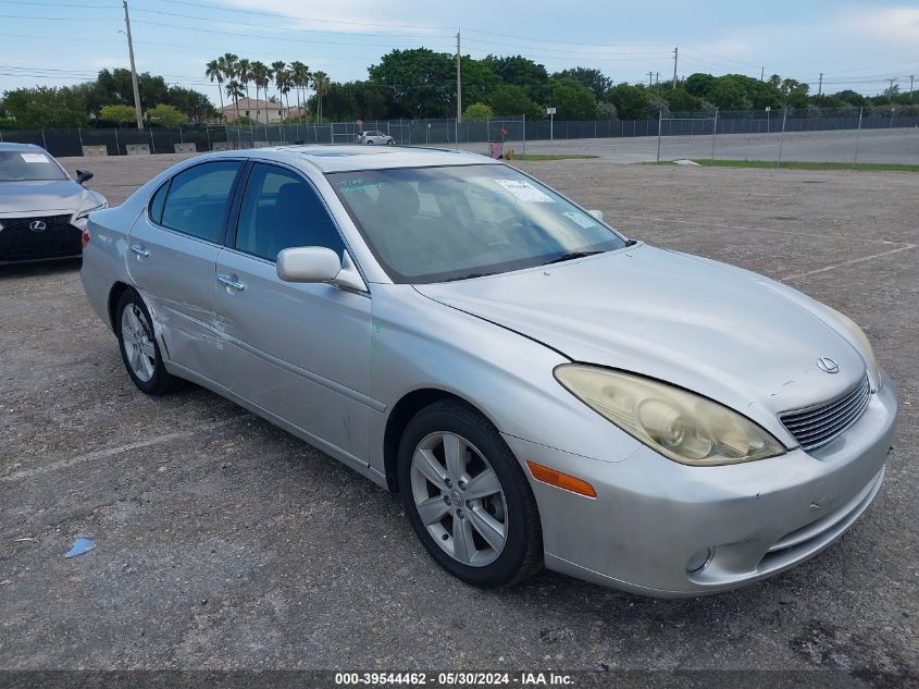 2005 Lexus Es 330 VIN: JTHBA30G955134826 Lot: 39544462