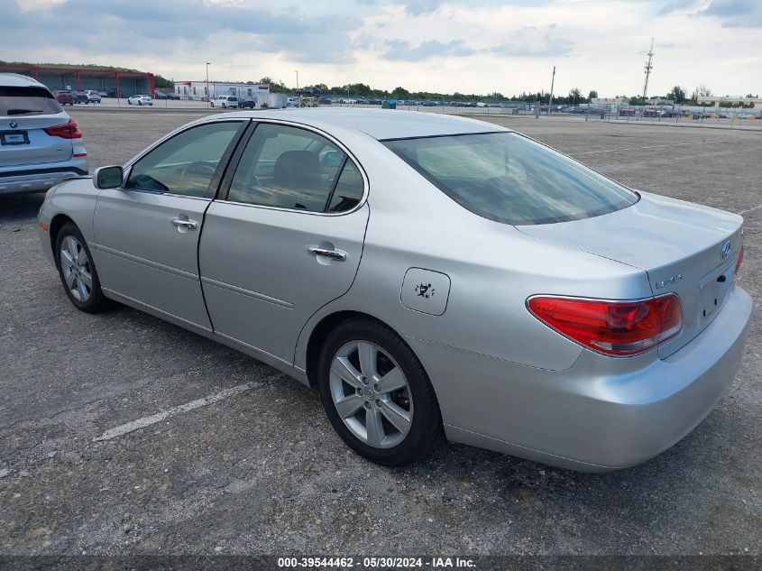 2005 Lexus Es 330 VIN: JTHBA30G955134826 Lot: 39544462