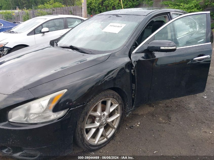 2010 Nissan Maxima 3.5 Sv VIN: 1N4AA5APXAC833644 Lot: 39544469