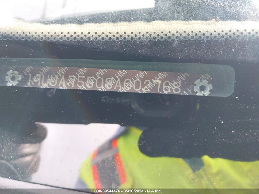 2008 Acura Tl Type S VIN: 19UUA75508A002768 Lot: 39544476