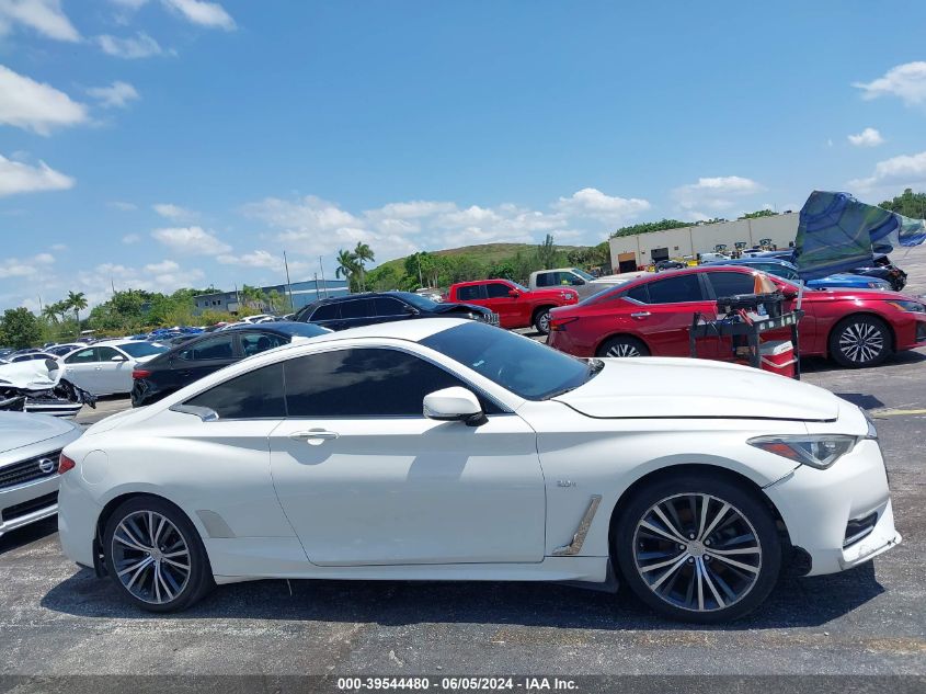 2017 Infiniti Q60 2.0T VIN: JN1CV7ELXHM321111 Lot: 39544480