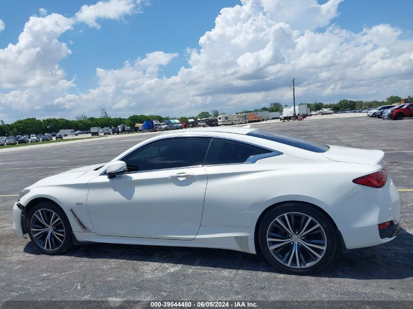 2017 Infiniti Q60 2.0T VIN: JN1CV7ELXHM321111 Lot: 39544480