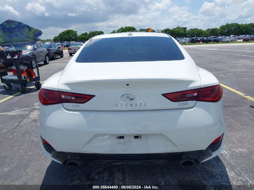 2017 Infiniti Q60 2.0T VIN: JN1CV7ELXHM321111 Lot: 39544480