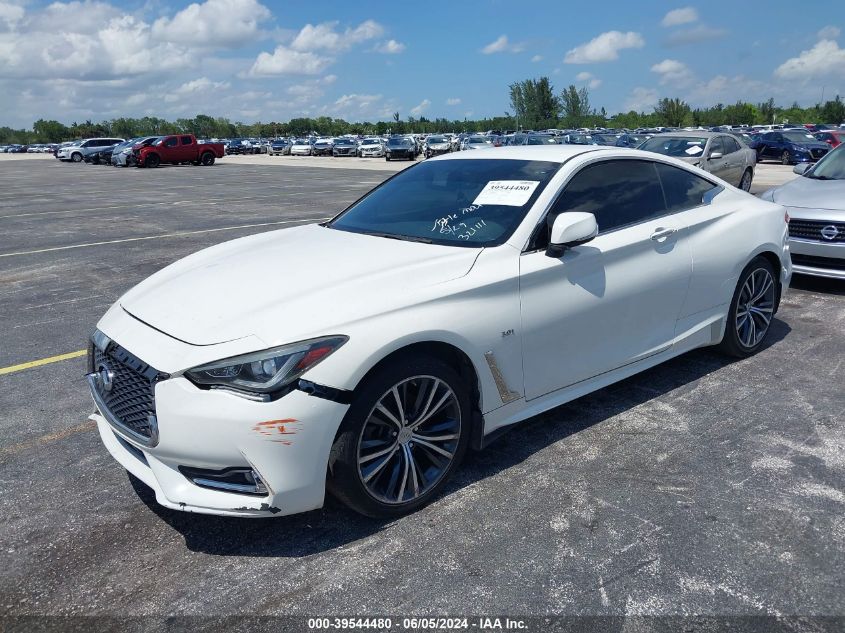 2017 Infiniti Q60 2.0T VIN: JN1CV7ELXHM321111 Lot: 39544480