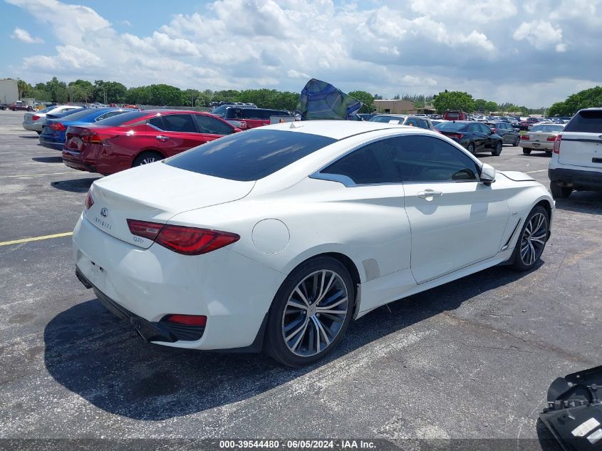 2017 Infiniti Q60 2.0T VIN: JN1CV7ELXHM321111 Lot: 39544480