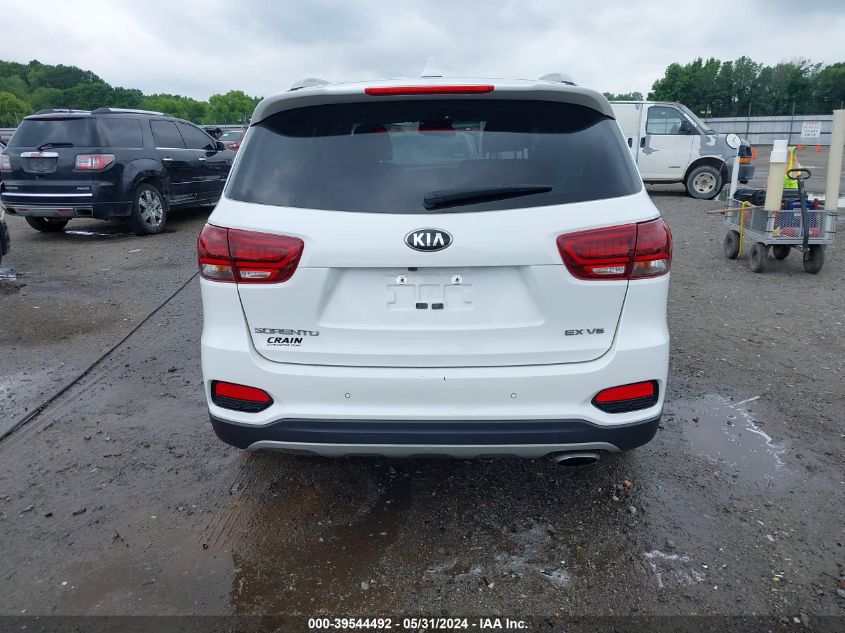 2019 Kia Sorento 3.3L Ex VIN: 5XYPH4A57KG502493 Lot: 39544492