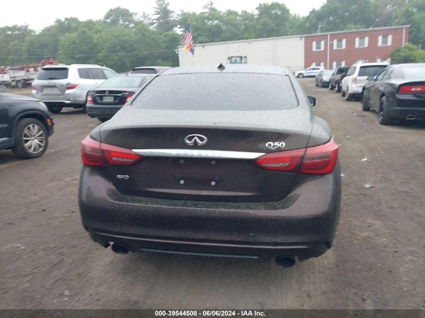 JN1EV7AR9JM440681 2018 Infiniti Q50 3.0T Luxe