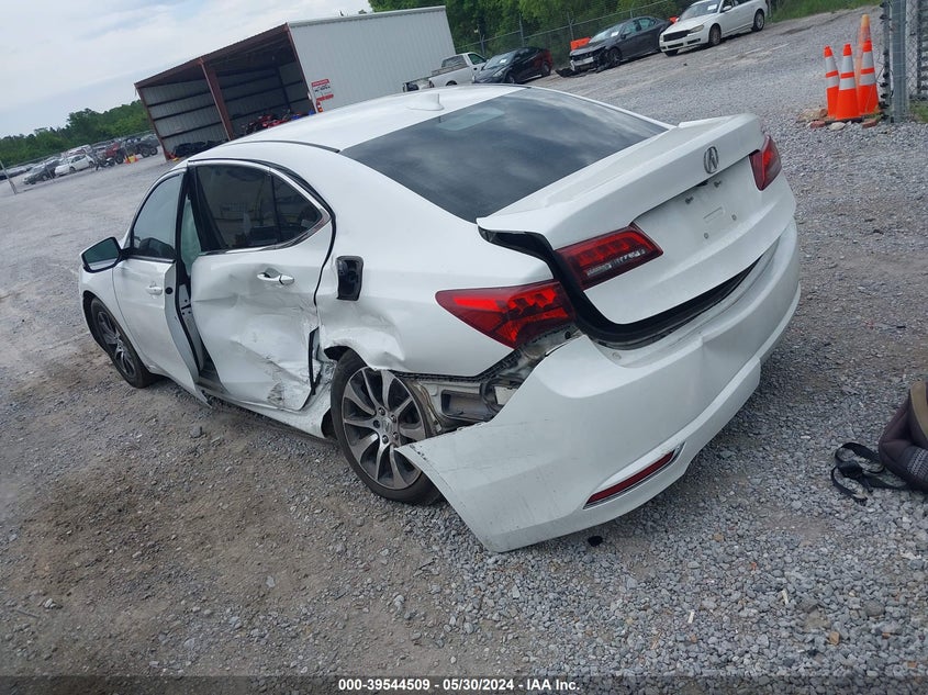2017 Acura Tlx Technology Package VIN: 19UUB1F54HA010221 Lot: 39544509