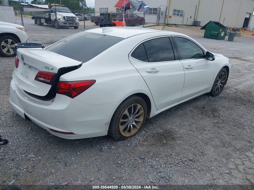 2017 Acura Tlx Technology Package VIN: 19UUB1F54HA010221 Lot: 39544509
