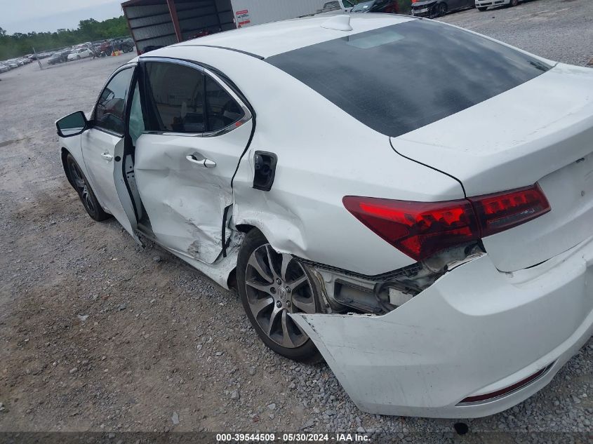 2017 Acura Tlx Technology Package VIN: 19UUB1F54HA010221 Lot: 39544509