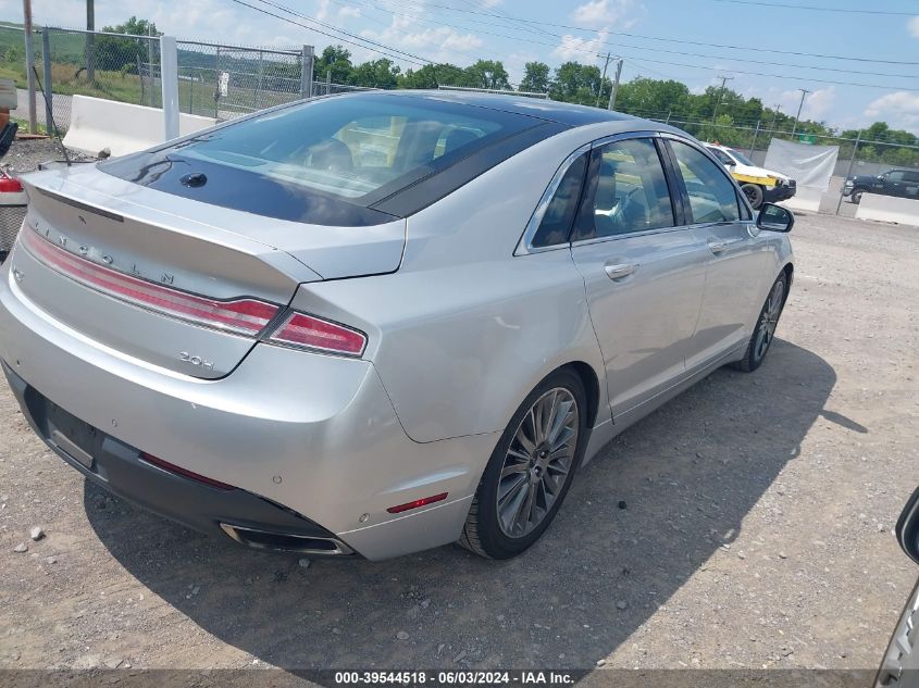 2014 Lincoln Mkz Hybrid VIN: 3LN6L2LU4ER807362 Lot: 39544518