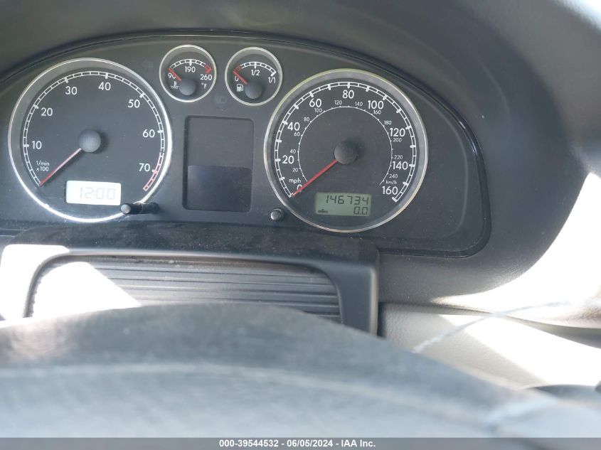 2003 Volkswagen Passat Gls VIN: WVWPD63B33P192223 Lot: 39544532