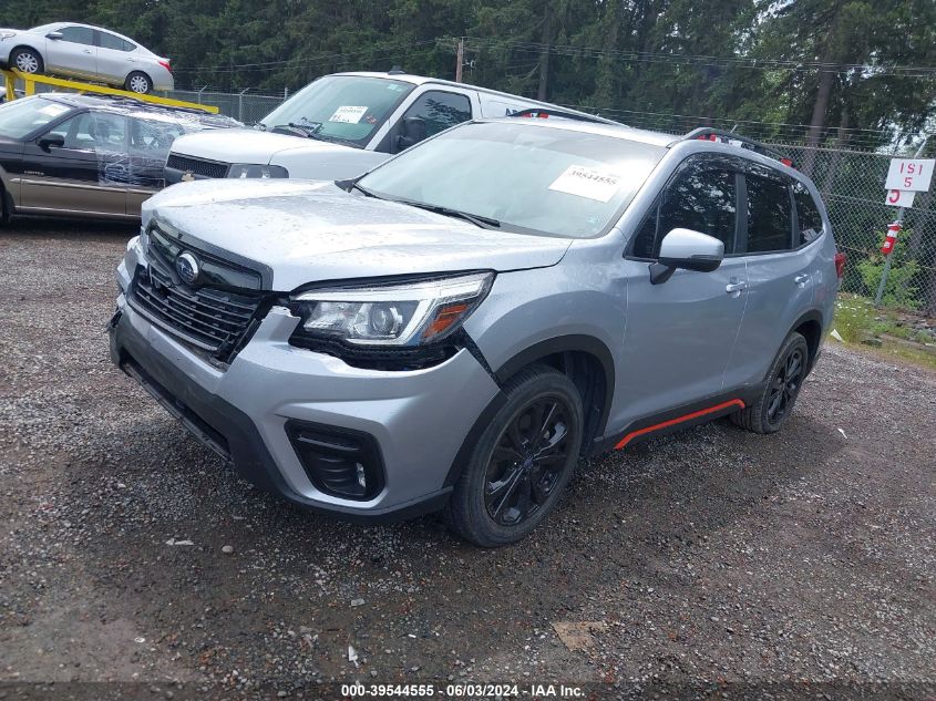 2020 Subaru Forester Sport VIN: JF2SKARCXLH475717 Lot: 39544555