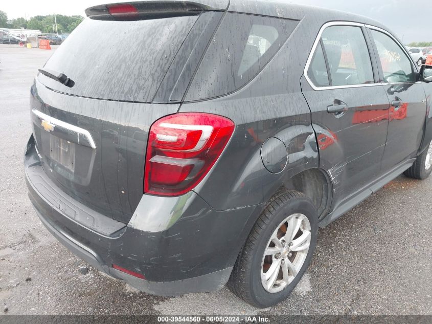 2017 Chevrolet Equinox Ls VIN: 2GNFLEEK7H6297304 Lot: 39544560