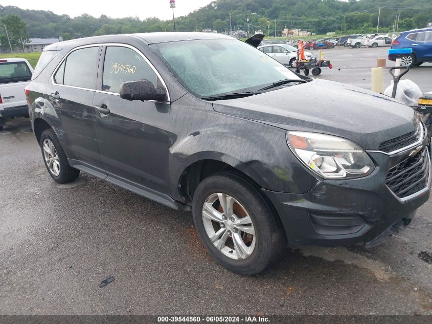 2017 Chevrolet Equinox Ls VIN: 2GNFLEEK7H6297304 Lot: 39544560