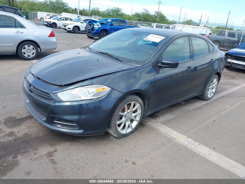 2013 Dodge Dart Sxt VIN: 1C3CDFBAXDD154907 Lot: 39544568