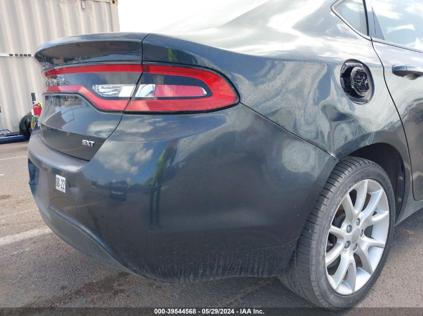 2013 Dodge Dart Sxt VIN: 1C3CDFBAXDD154907 Lot: 39544568