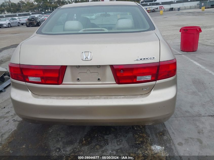 2005 Honda Accord 2.4 Lx VIN: 1HGCM56405A082341 Lot: 39544577