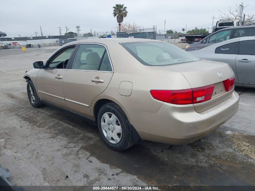 2005 Honda Accord 2.4 Lx VIN: 1HGCM56405A082341 Lot: 39544577