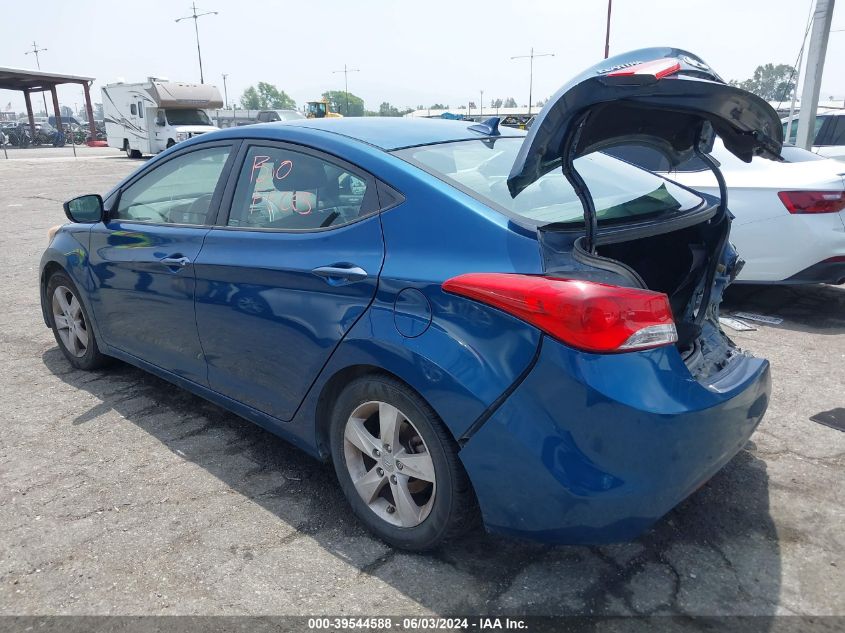 2013 Hyundai Elantra Gls/Limited VIN: KMHDH4AE8DU952931 Lot: 39544588