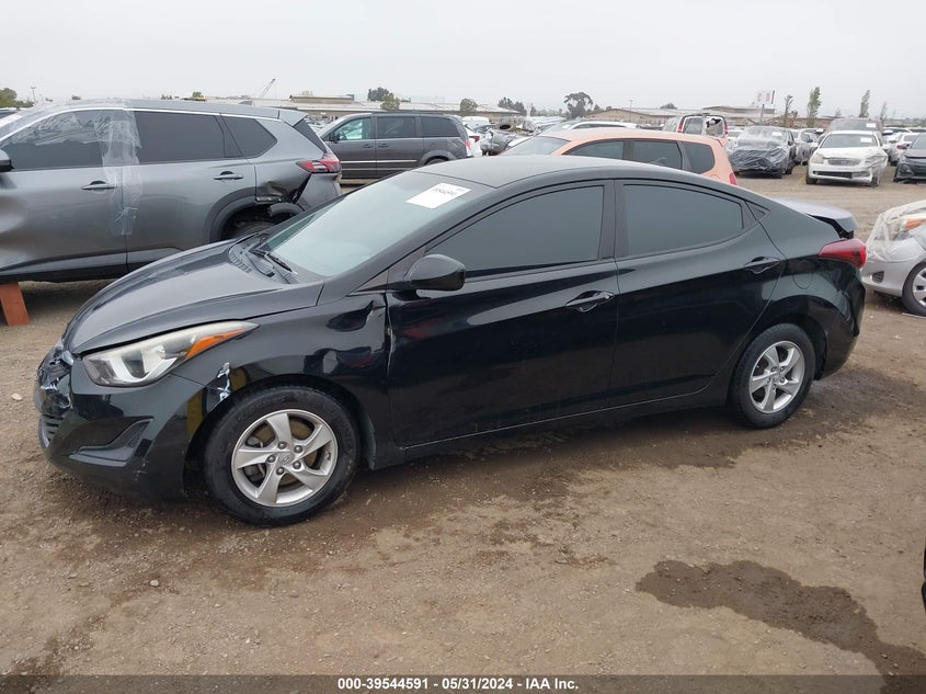 2014 Hyundai Elantra Se VIN: KMHDH4AE7EU217231 Lot: 39544591