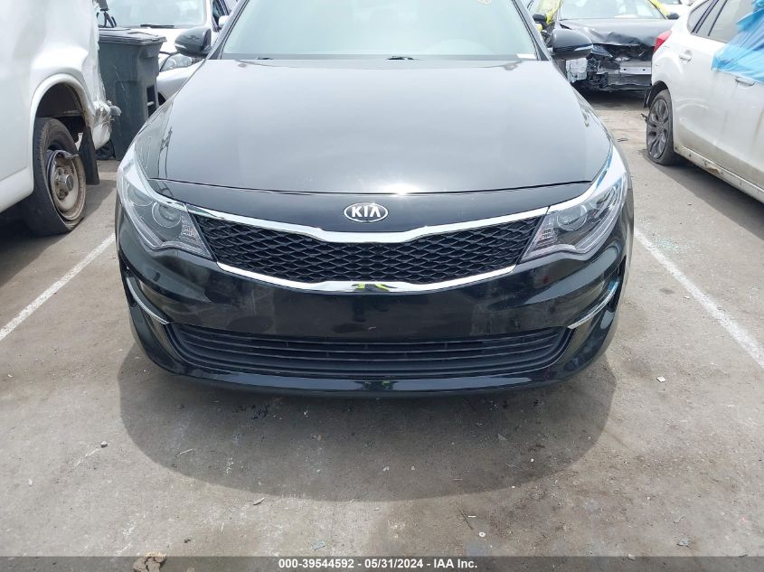 2016 Kia Optima Ex VIN: 5XXGU4L38GG075652 Lot: 39544592