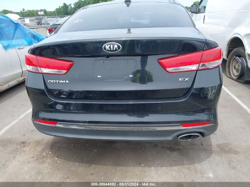 2016 Kia Optima Ex VIN: 5XXGU4L38GG075652 Lot: 39544592