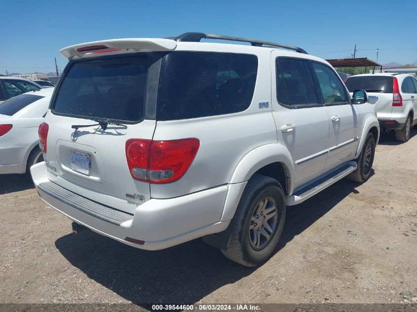 2005 Toyota Sequoia Sr5 V8 VIN: 5TDZT34AX5S249154 Lot: 39544600