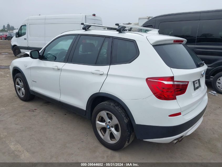 2011 BMW X3 xDrive28I VIN: 5UXWX5C58BL716283 Lot: 39544602