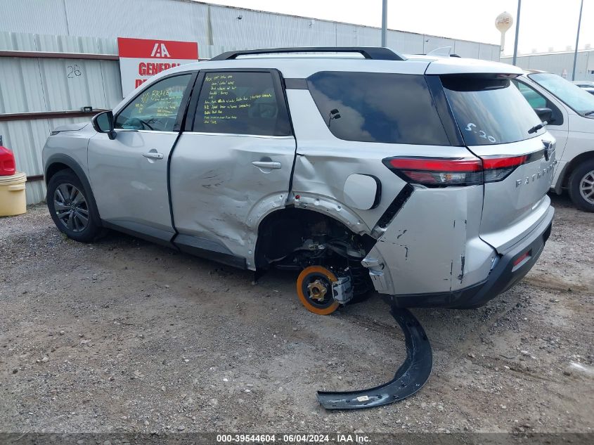 2024 Nissan Pathfinder Sv Fwd VIN: 5N1DR3BA7RC277251 Lot: 39544604