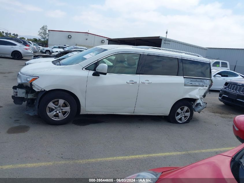 2016 Nissan Quest Platinum/S/Sl/Sv VIN: JN8AE2KP7G9154453 Lot: 39544605