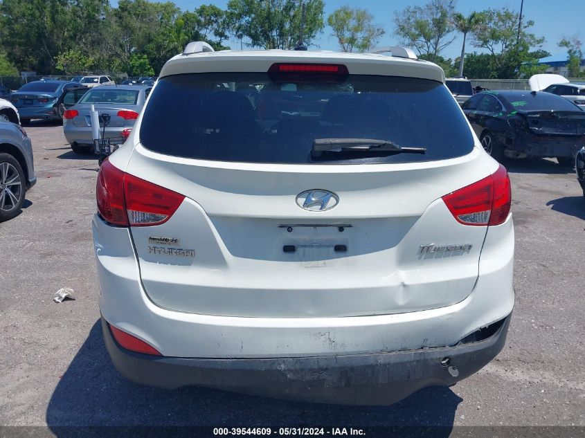 2012 Hyundai Tucson Gls/Limited VIN: KM8JU3AC3CU321302 Lot: 39544609